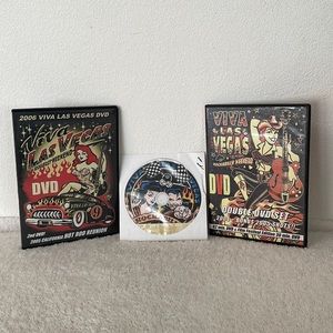 Vintage 2000s Y2K Rockabilly Viva Las Vegas Weekender DVDs NEW!